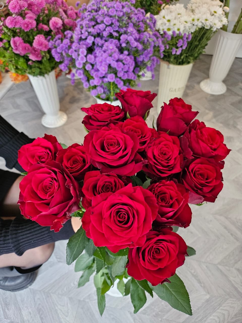 ვარდი წითელი 1 ცალი
